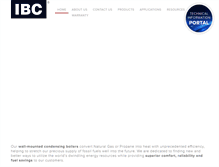 Tablet Screenshot of ibcboiler.com